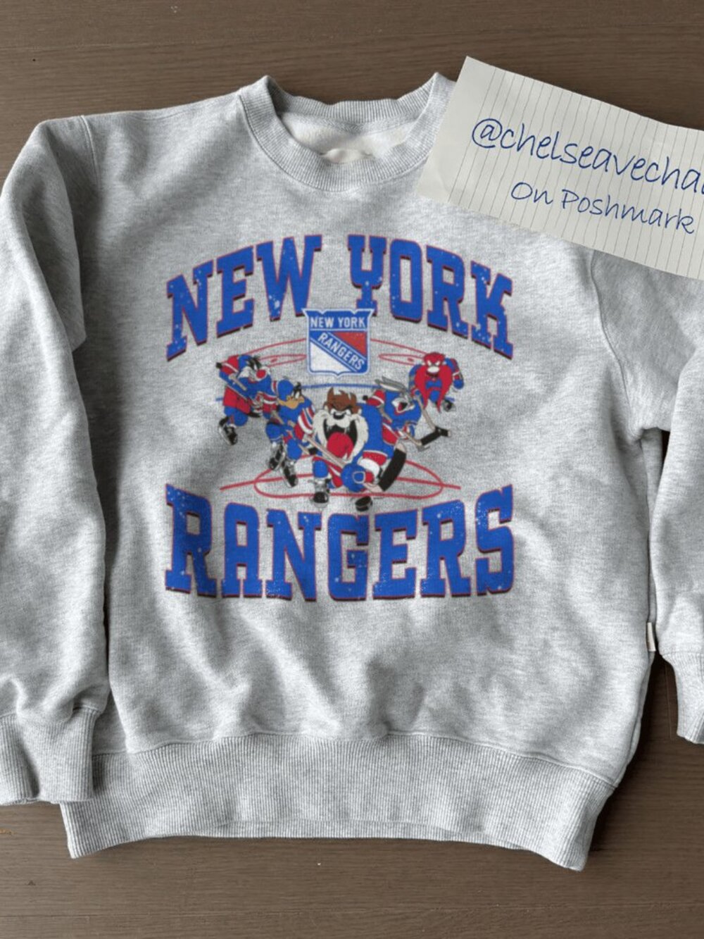 Vintage New York Rangers Hockey Sweatshirt, Retro New York Rangers Hockey Shirt